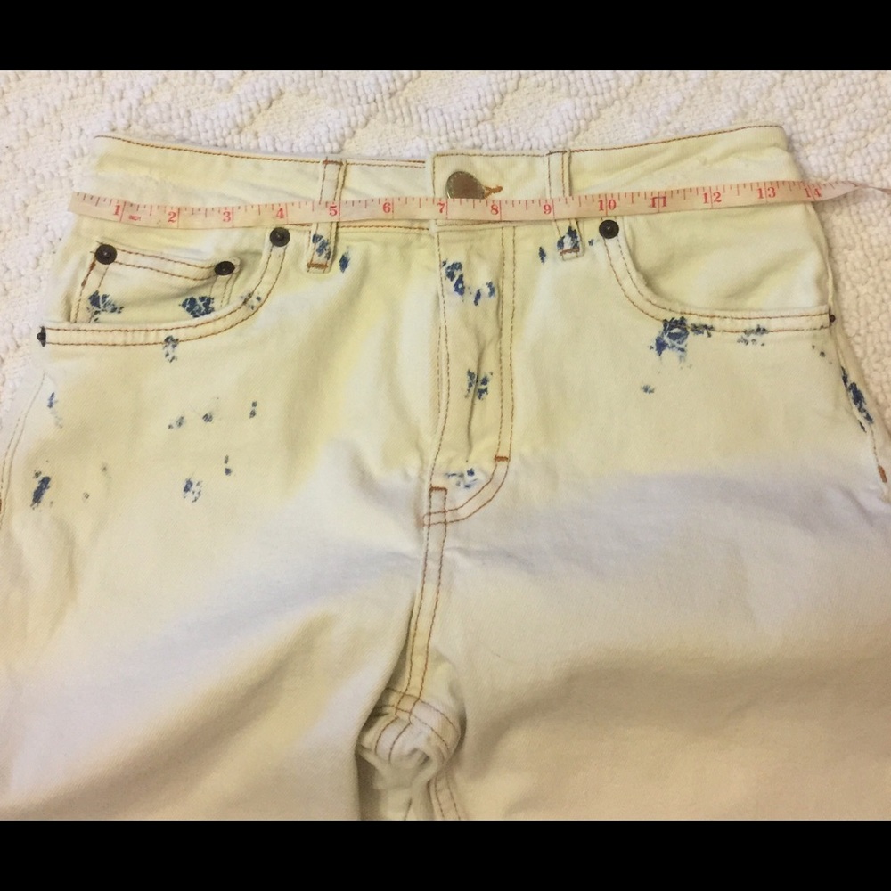 - MAJE Paoline Blanc Straight 10.5 Rise Jeans - Picture 7 of 13